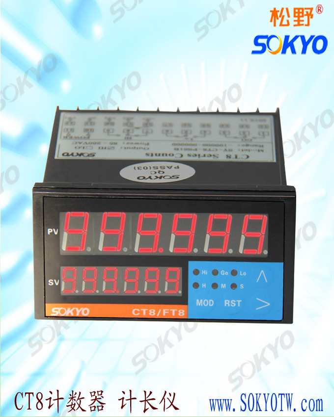 智能电子计数器、CT8-PS61B计数计长仪